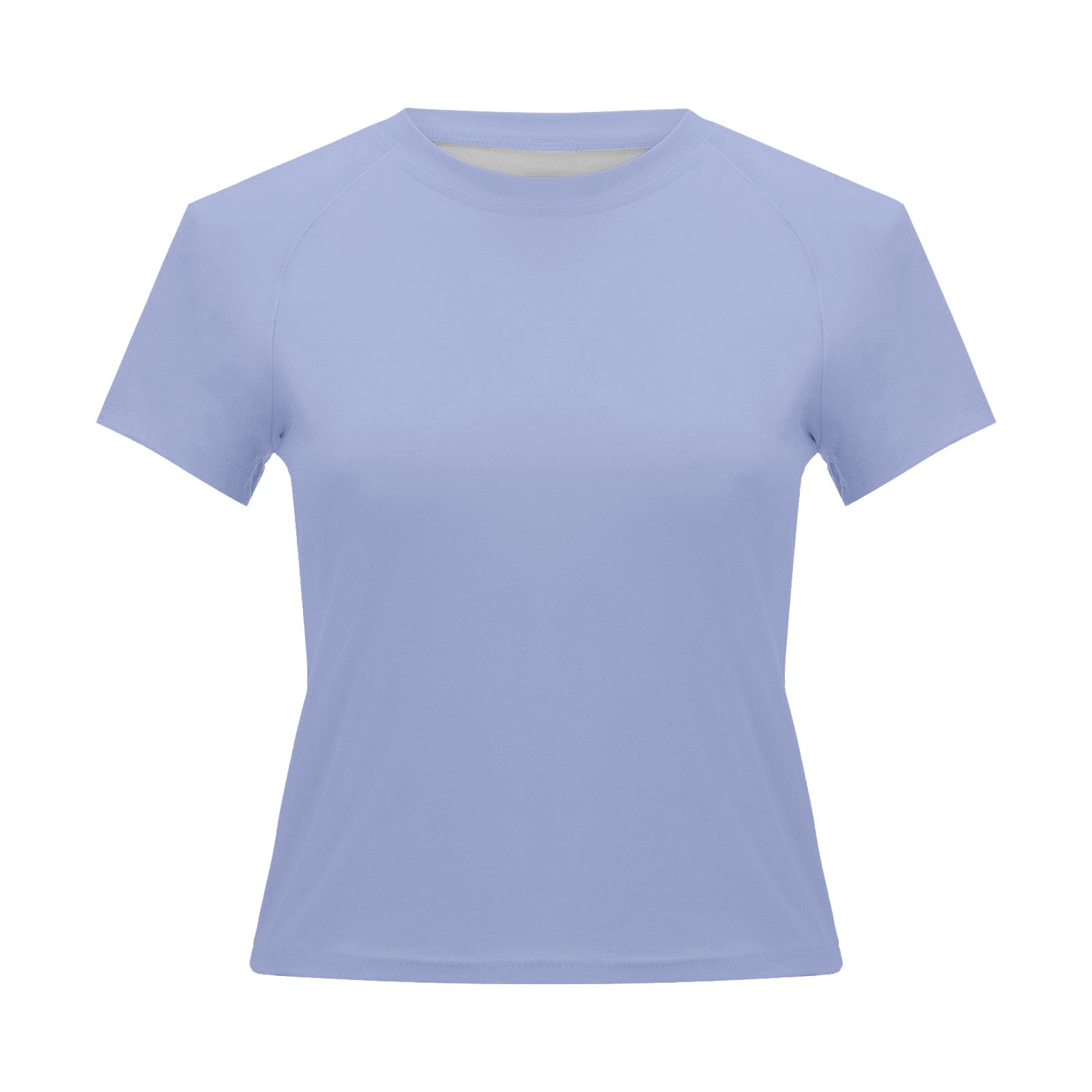 thumbnail image 5 of Camiseta de manga corta ajustada y moderna para mujer: corte ajustado y sexy, versátil con vaqueros/pantalones cortos, tejido suave para el verano, talla real, lavado en frío., 5 of 6